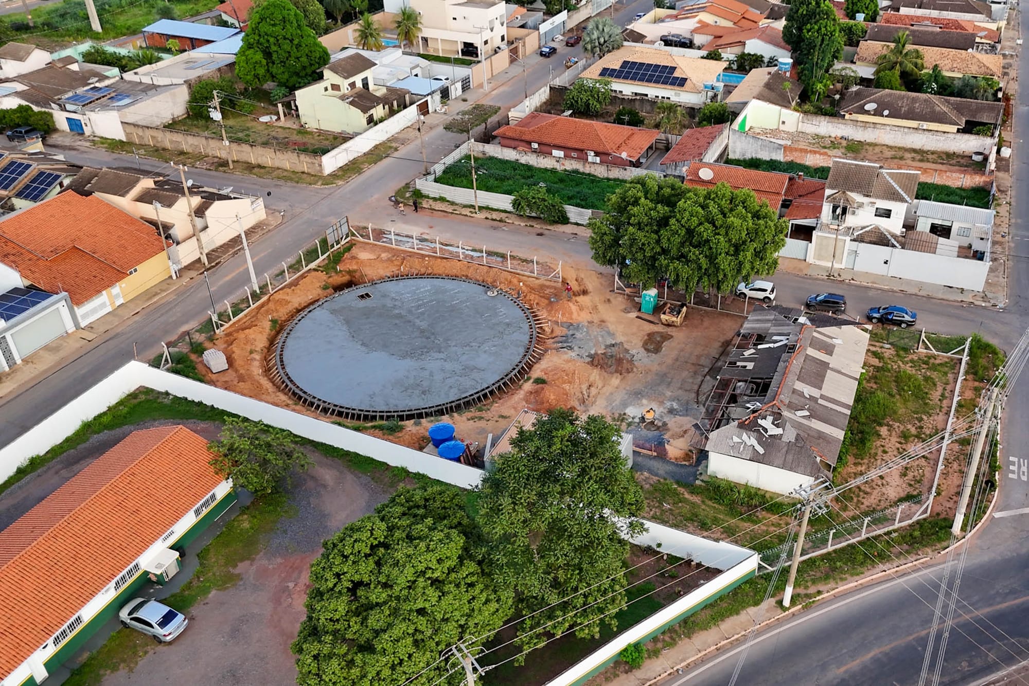Primeira fase das obras do Reservatório do Costa Verde está concluída em Várzea Grande