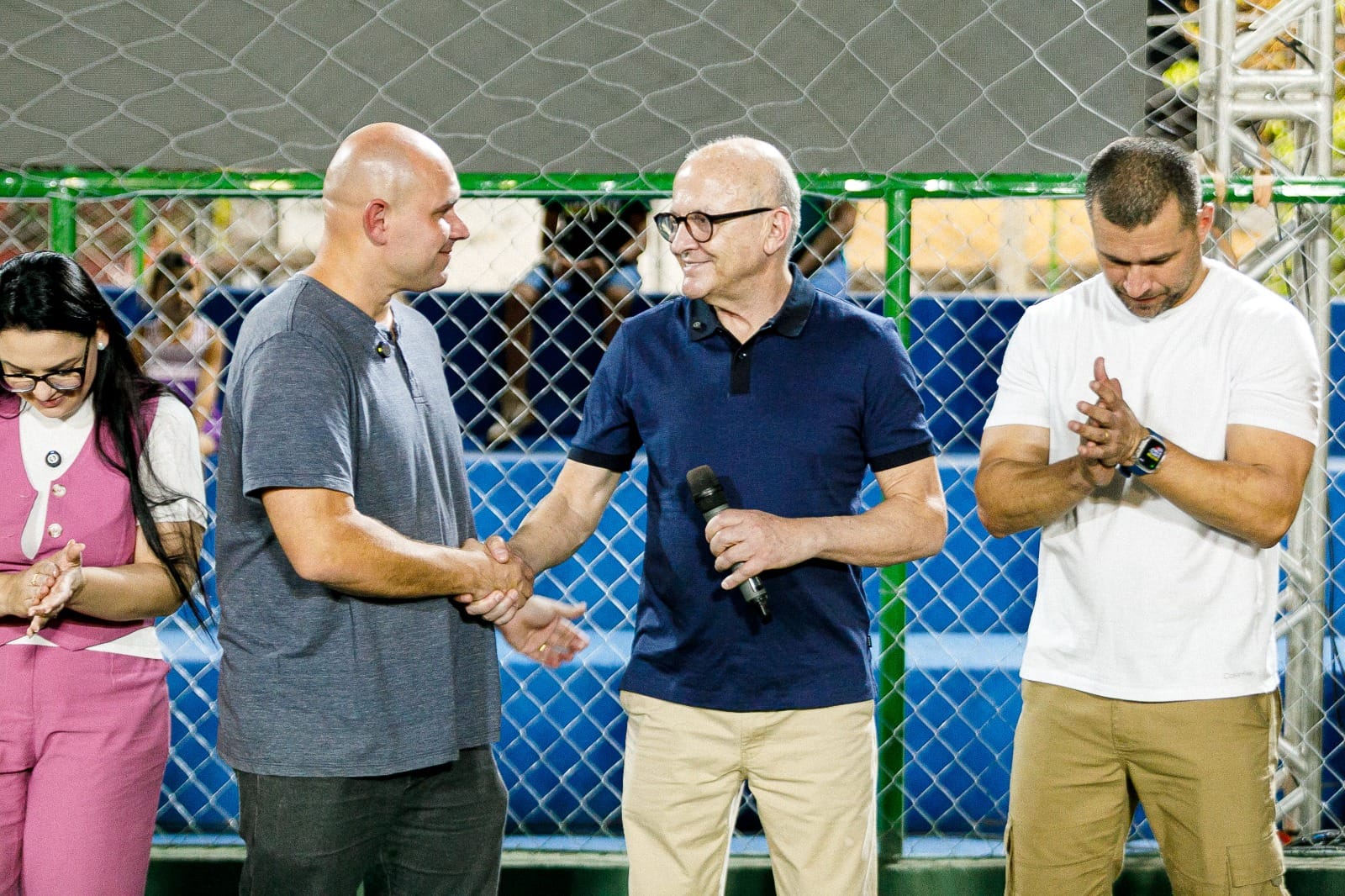 Prefeito de Cuiabá e vice-governador cumprem agenda no Pedra 90 neste sábado