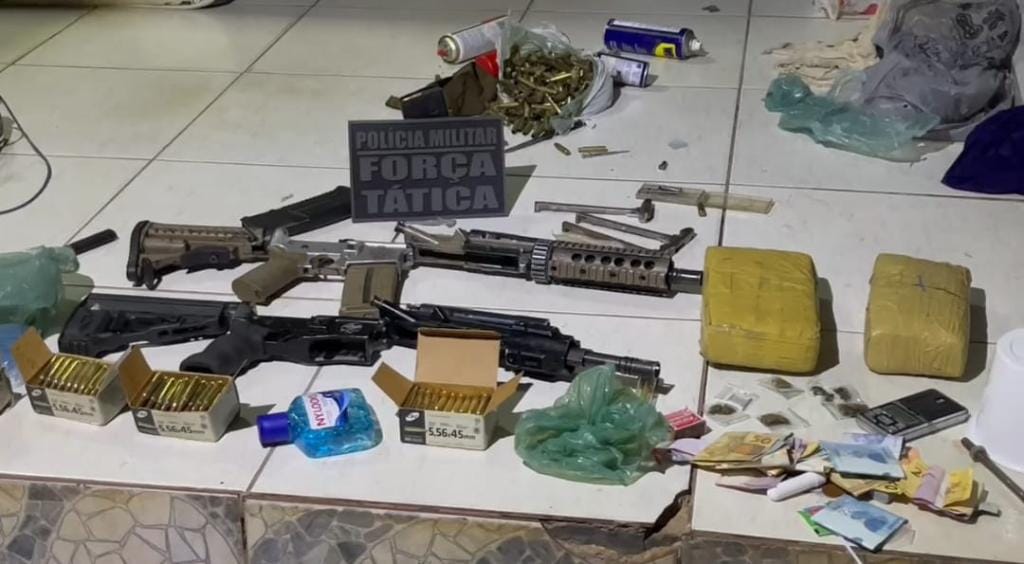 Confronto com a Força Tática termina com quatro mortos em casa usada por facção em MT