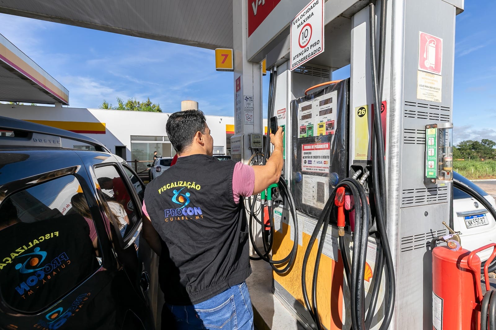 Operação VEM DIESEL identifica aumento sem justificativa e autua postos em Cuiabá