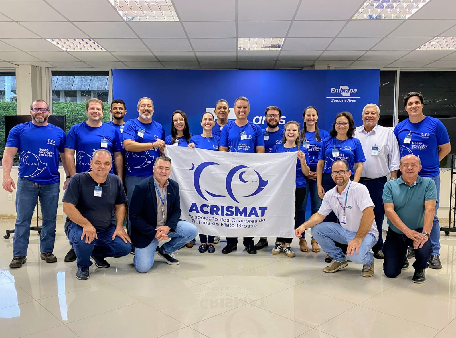 Acrismat fortalece suinocultura com missão técnica ao berço da Suinocultura no Brasil