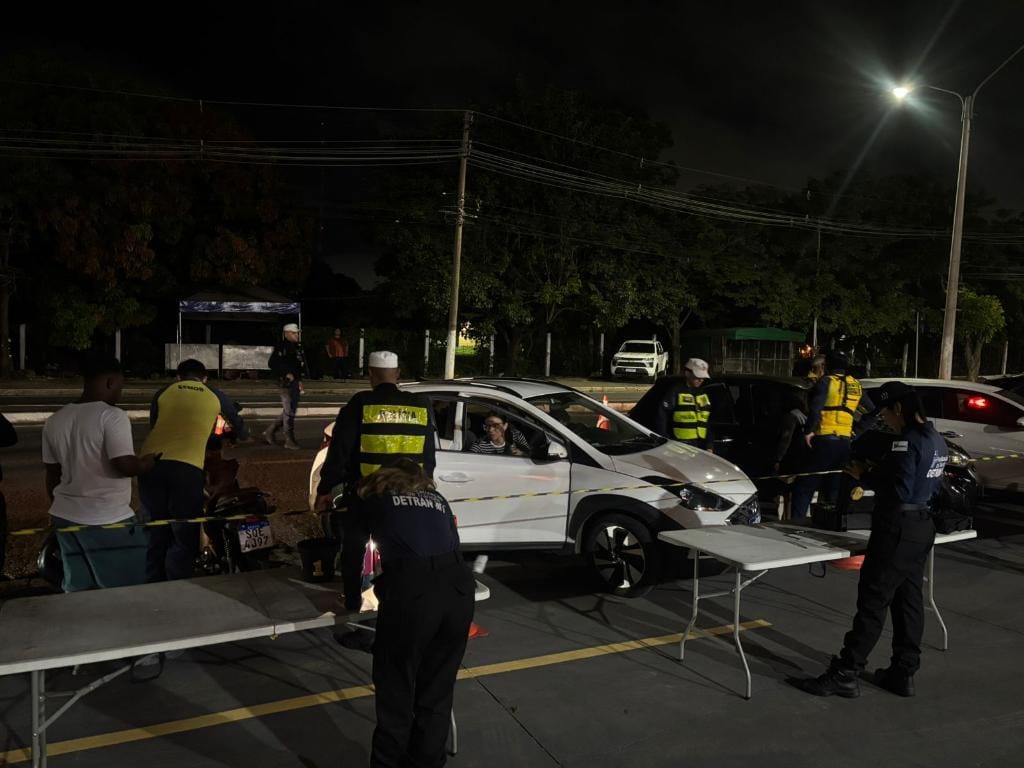 Operação Lei Seca prende 12 condutores e remove 45 veículos em Cuiabá