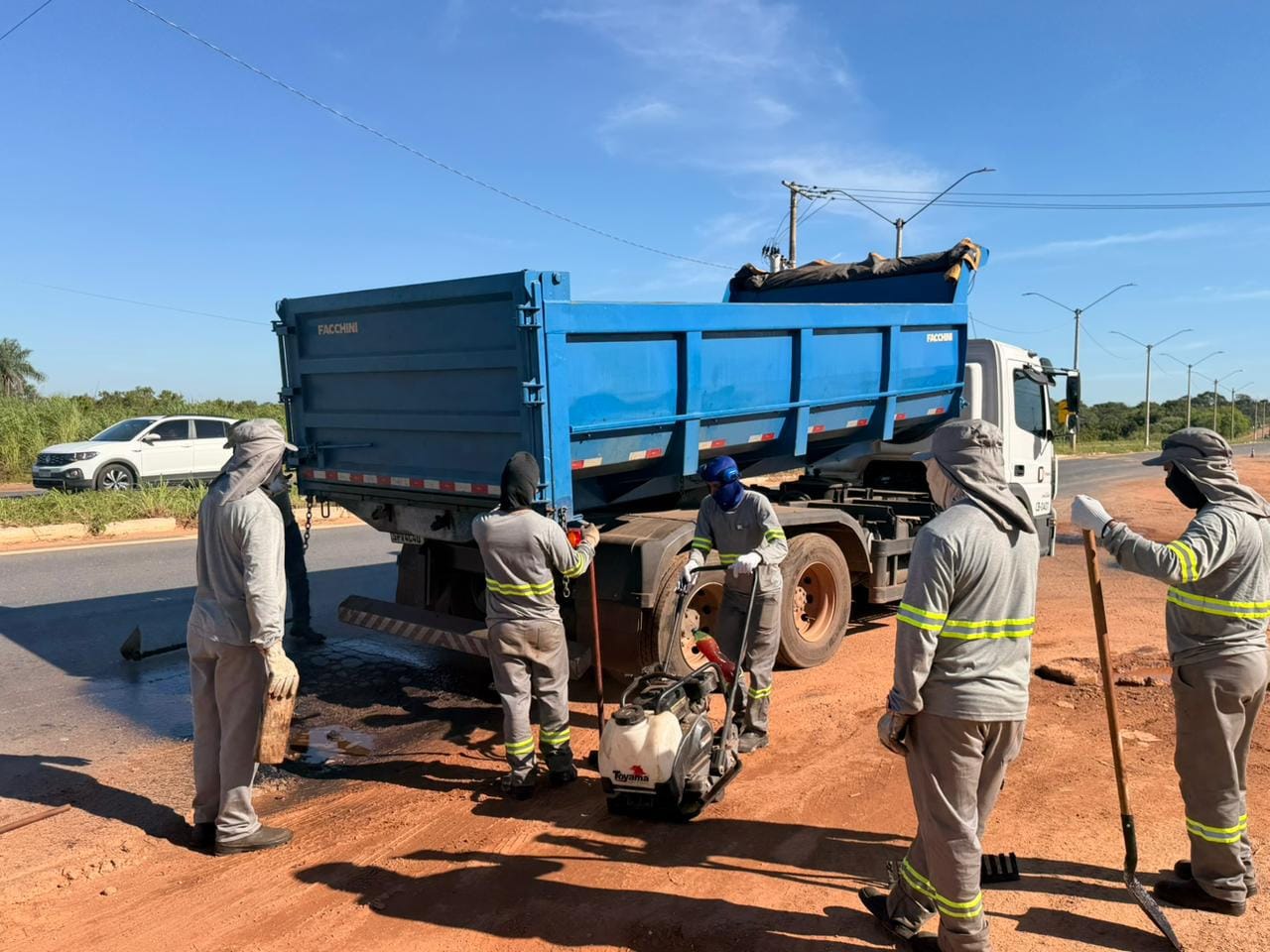 Mutirão recupera 4,9 mil buracos em Cuiabá em quatro dias