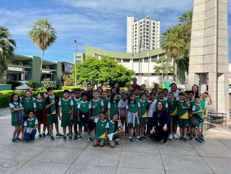 Câmara de Cuiabá recebe alunos em edição inédita do projeto “Cuiabaninhos na Câmara”
