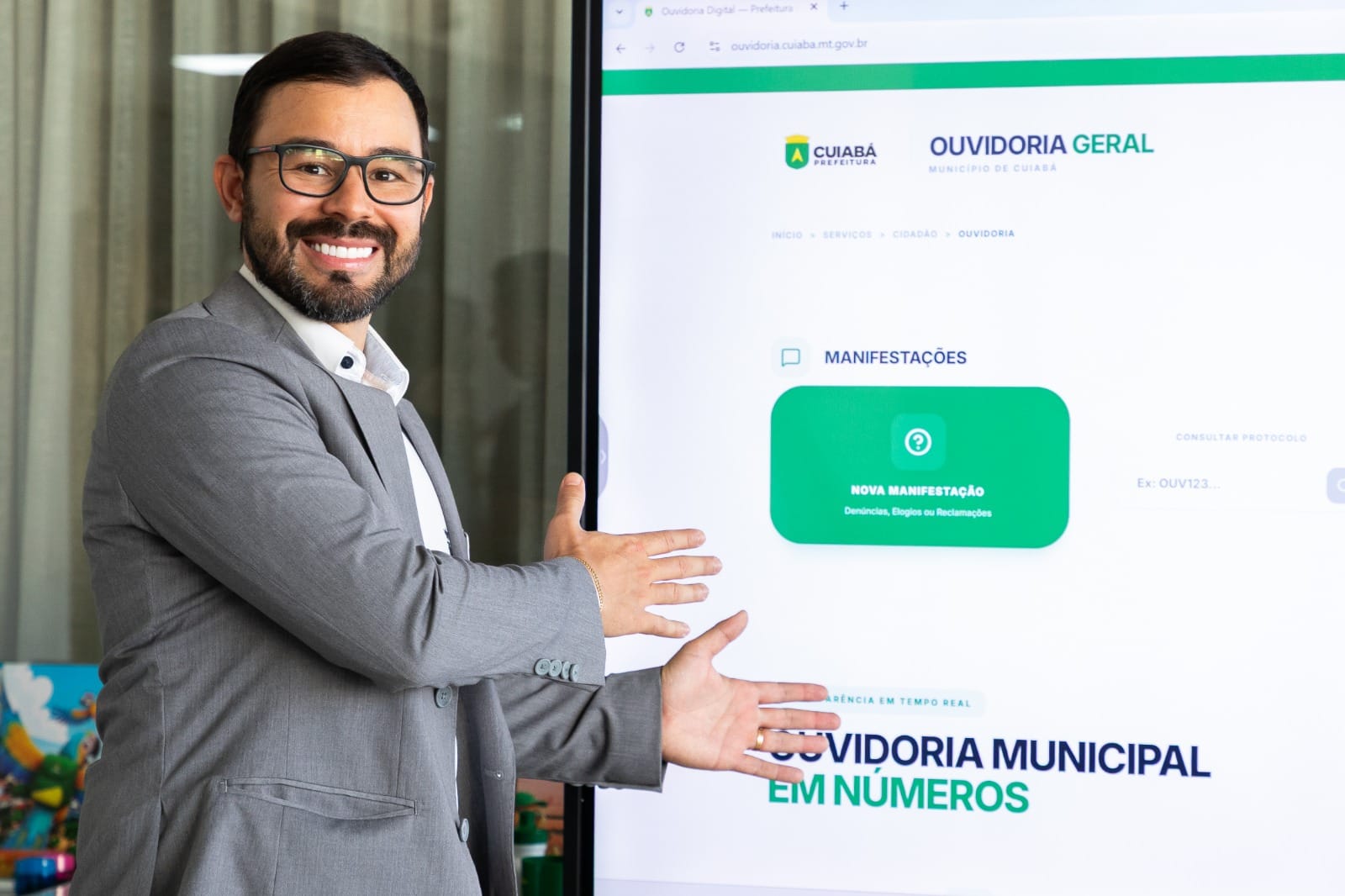 Cuiabá lança novo Portal da Ouvidoria e reforça transparência no atendimento ao cidadão