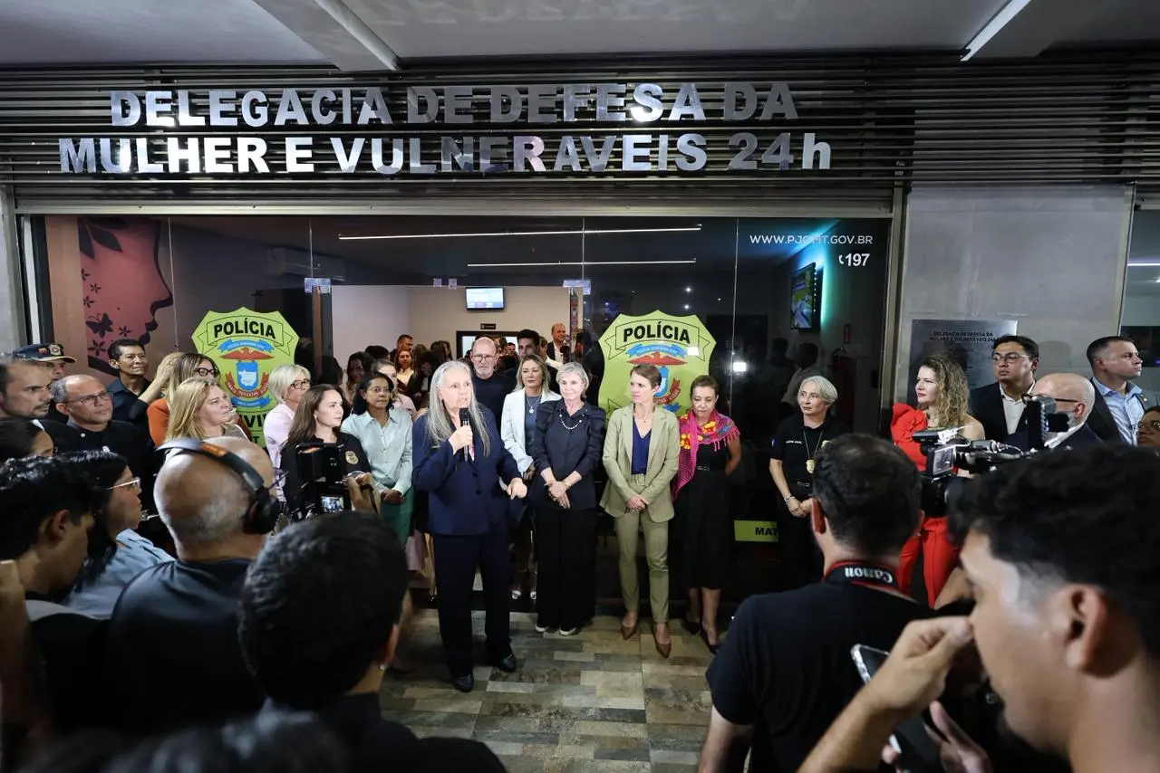 Desembargadora destaca fortalecimento da proteção às mulheres com delegacia 24 horas