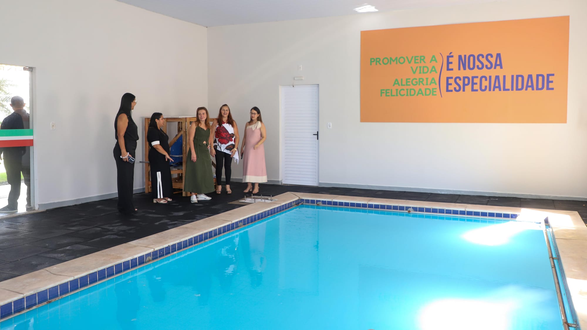 Centro de Convivência de idosos volta a ter hidroginástica em Várzea Grande