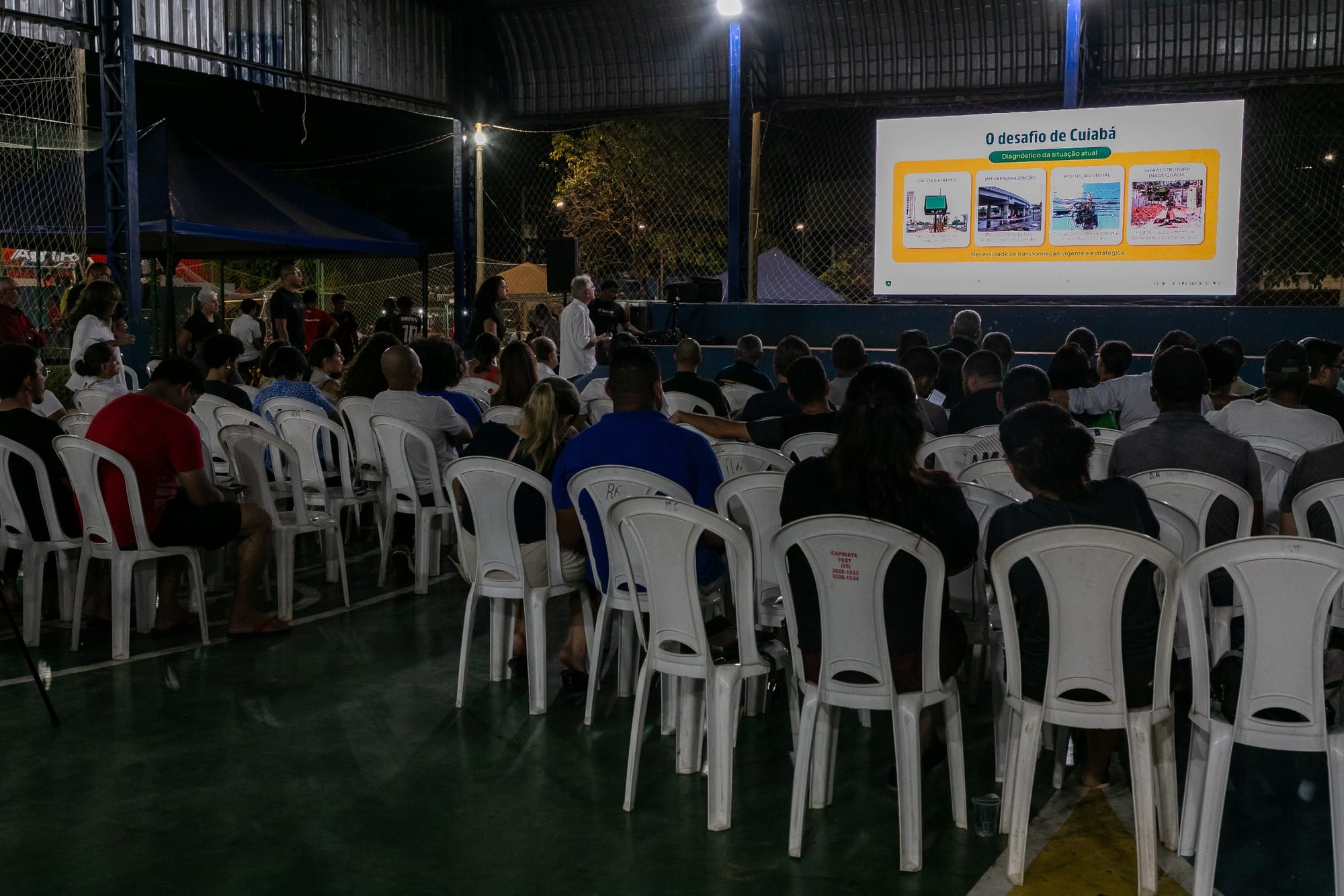 Ginásio Verdinho recebe hoje a terceira audiência pública do Plano Diretor de Cuiabá
