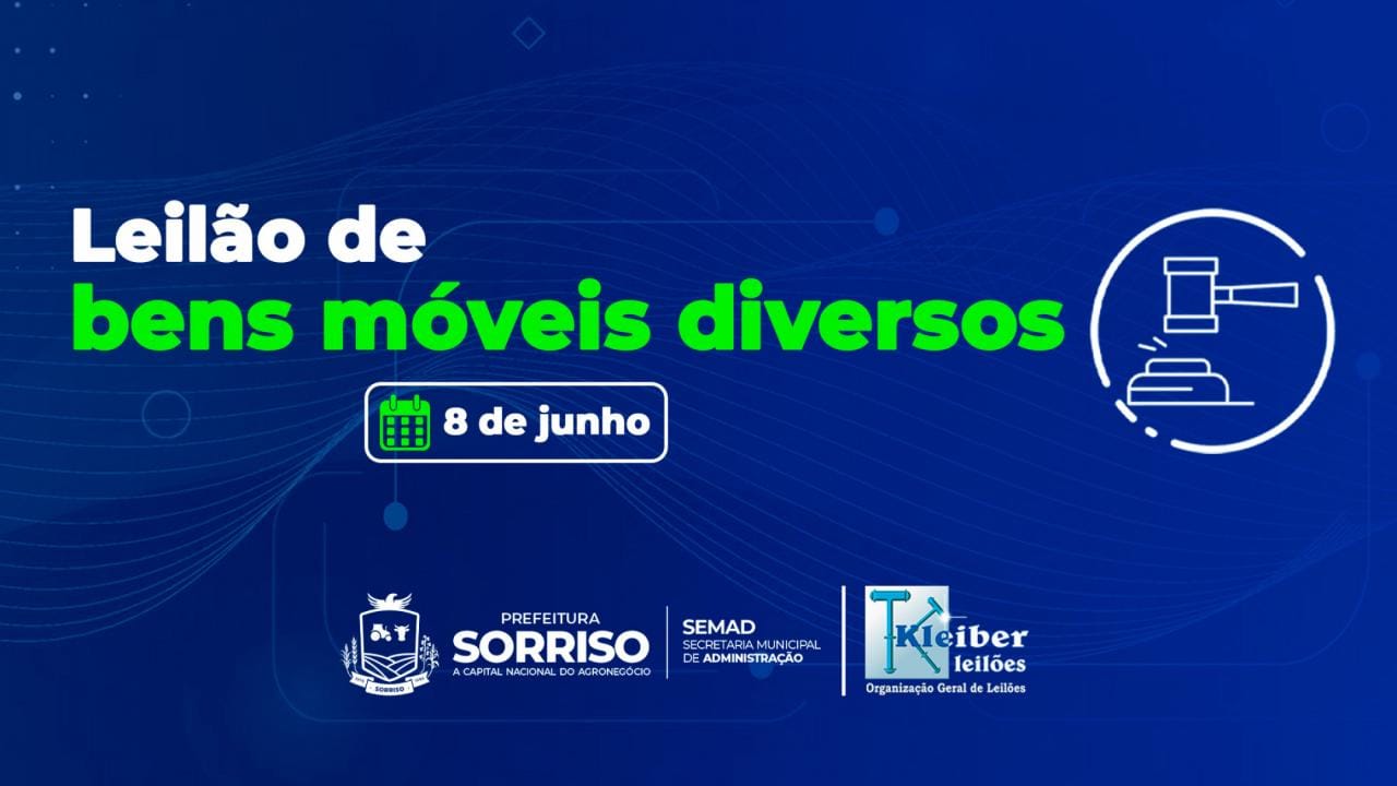 Prefeitura de Sorriso promove leilão de inservíveis