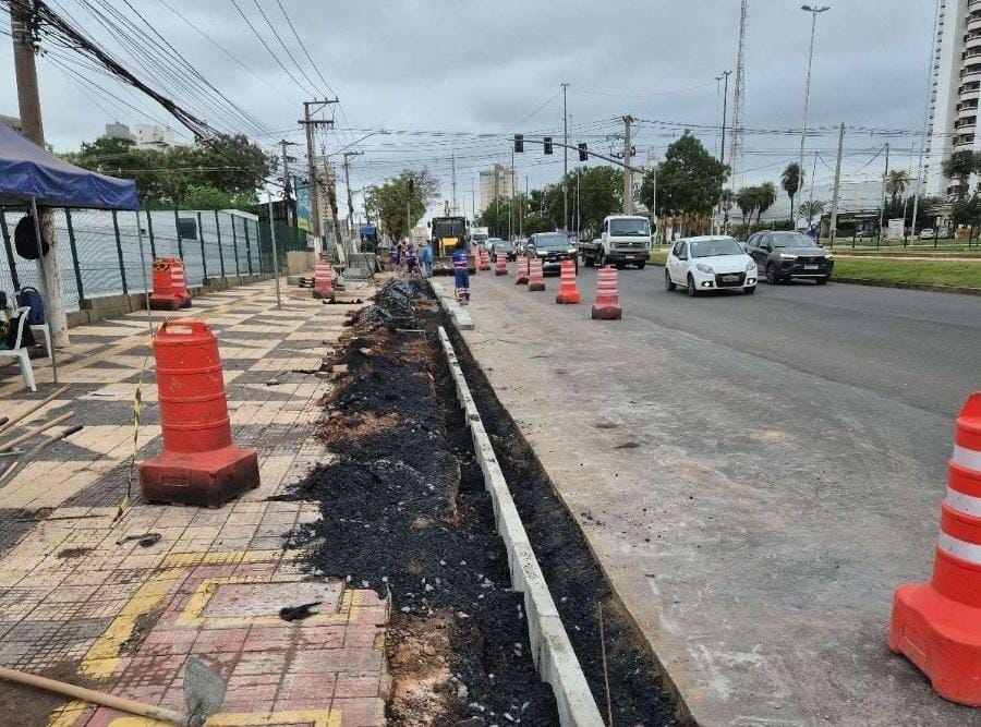 Obras no entorno do Centro Político entram na fase final com início da sinalização