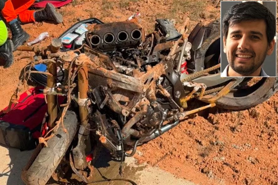Empresário morre em acidente com motocicleta de alta cilindrada na BR-163