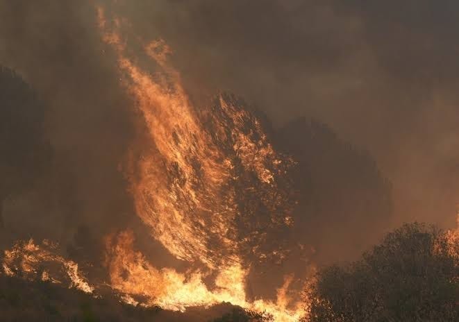 Incêndio próximo a Madri é considerado fora de controle