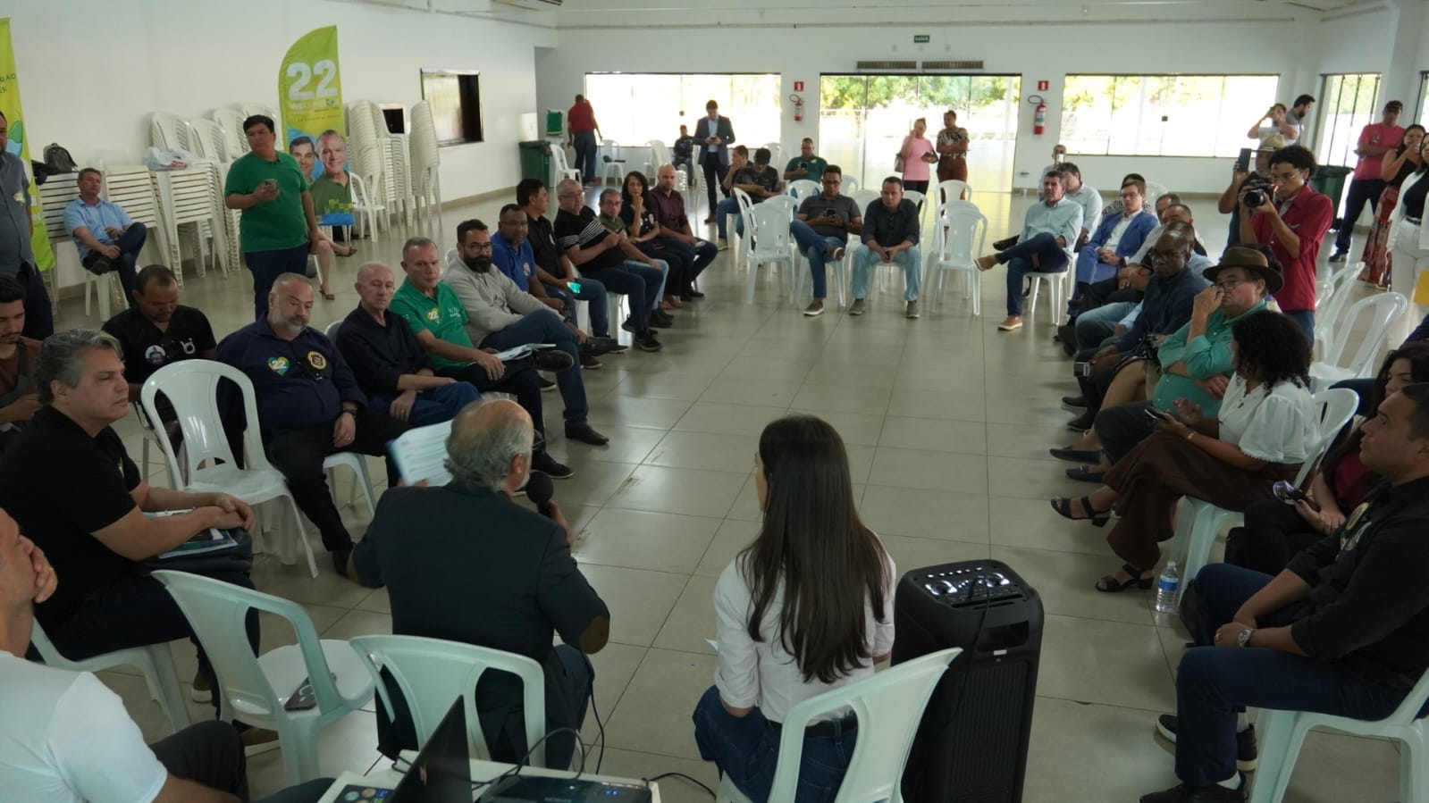 Wellington recebe apoio de servidores e assume compromisso com RGA integral, diálogo e respeito