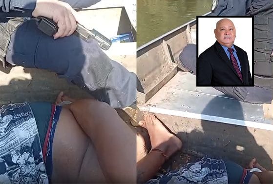 Vereador reage com cano de PVC a assalto e trio foge pelo Rio Paraguai