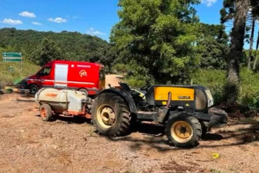 Idoso cai de trator, é atropelado por carreta agrícola e morre em MT