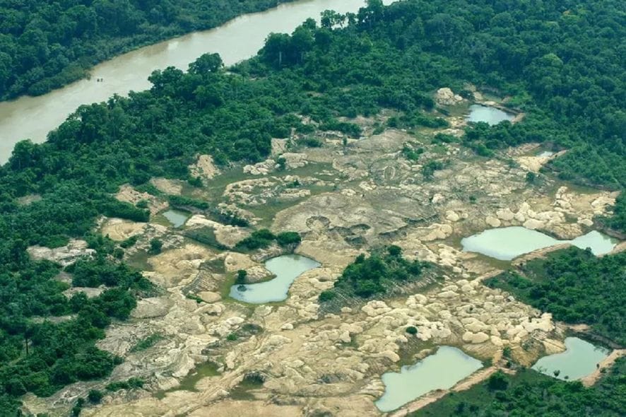Justiça condena cinco por garimpo ilegal que provocou dano em R$ 29,5 milhões em MT