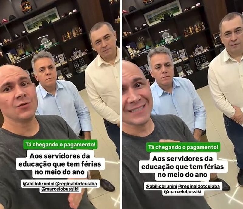 Cuiabá libera pagamento 1/3 de férias paraprofissionais da Educação