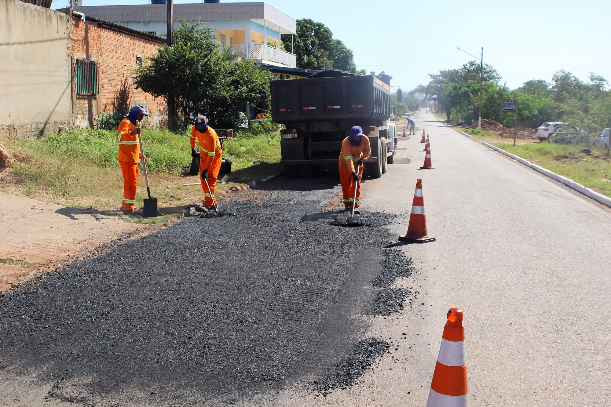Várzea Grande intensifica operação asfáltica no Costa Verde e Jardim Maringá