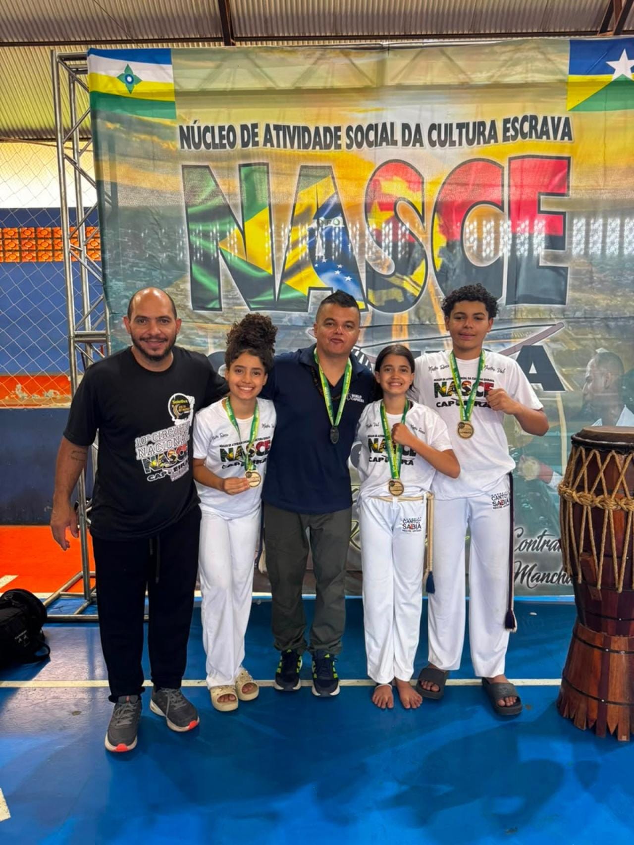 Sorriso conquista mais três títulos e garante destaque em circuito nacional de capoeira