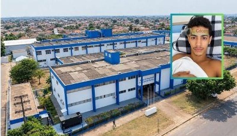 Preso pede para ir ao banheiro, pula do 1º andar e foge de hospital em MT