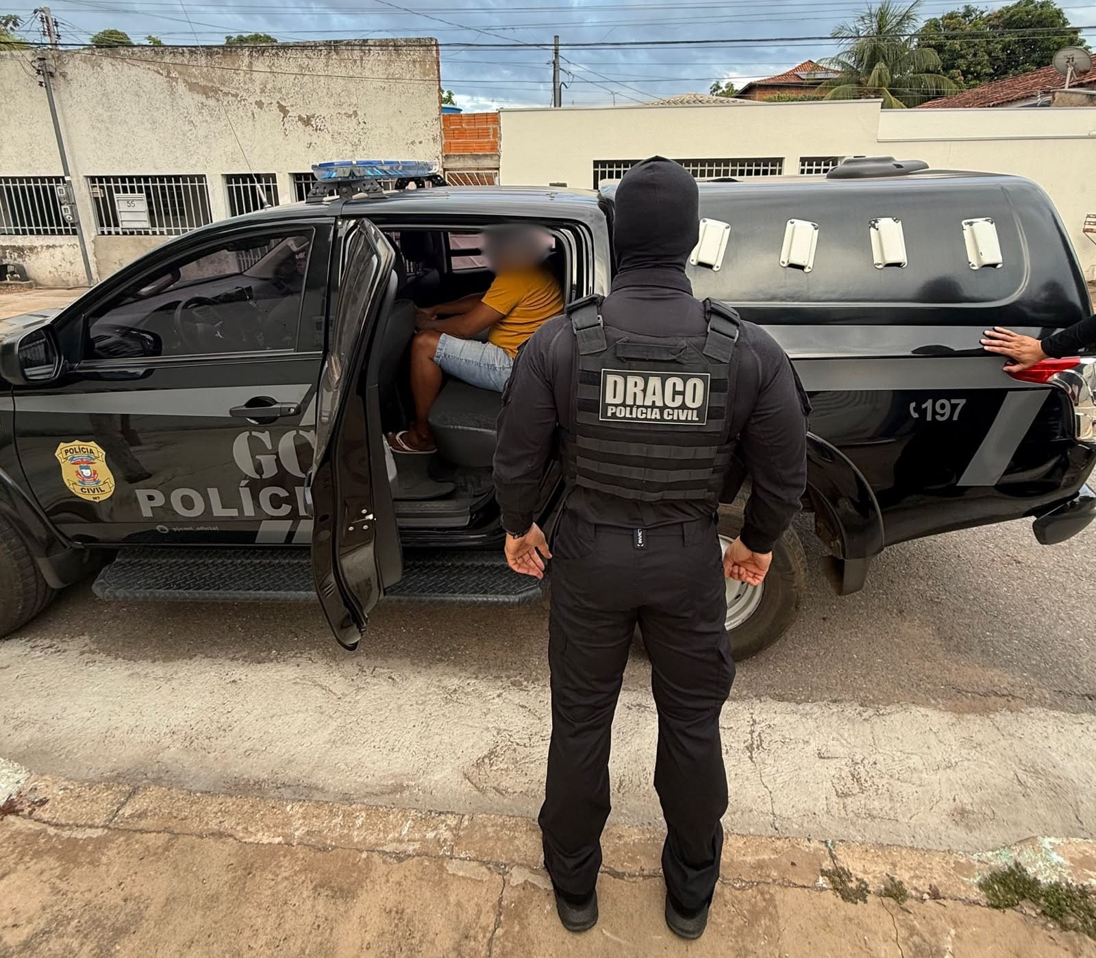 Polícia prende em MS suspeito de homicídio ocorrido em Ouro Branco do Sul