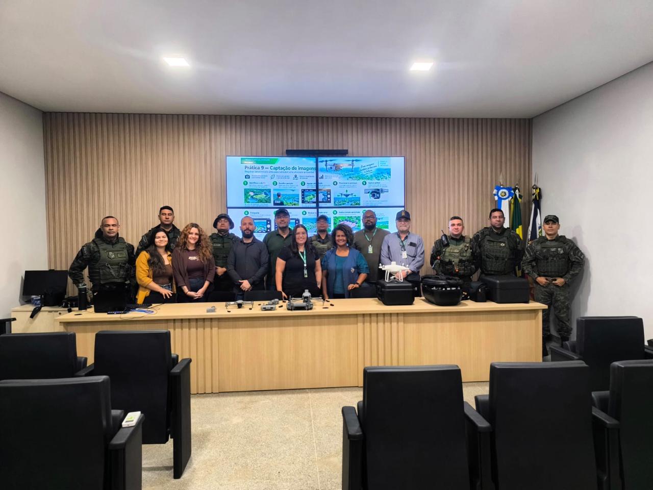 Cuiabá capacita equipe ambiental para uso de drones em atividades de licenciamento