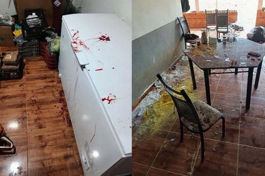 Homem espanca esposa na frente da filha e tenta incendiar casa em Confresa