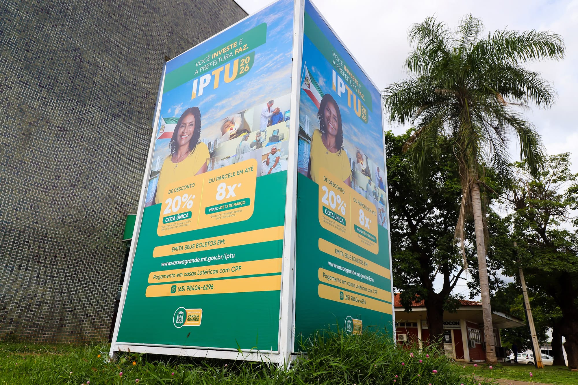 Várzea Grande oferece até 80% de desconto para regularização de débitos