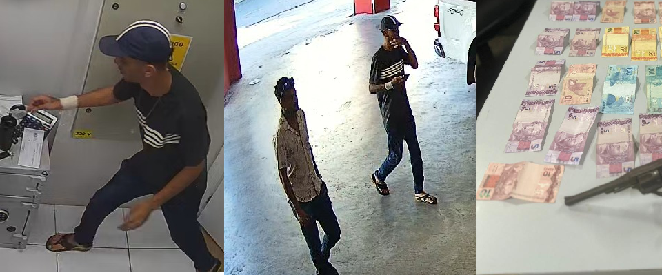 Dupla é presa após criança ser baleada durante assalto a farmácia em Cuiabá