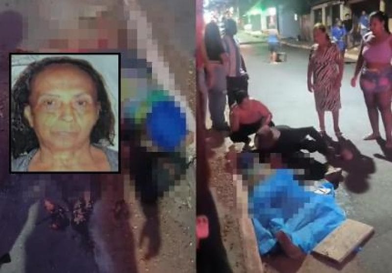 Idosa de 82 anos é atropelada e morre após descer de ônibus em Cuiabá
