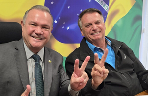 Wellington Fagundes visita  Bolsonaro na Papuda neste sábado