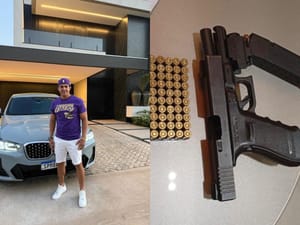 Empresário alvo de operação por esquema de lavagem é preso com arma em casa