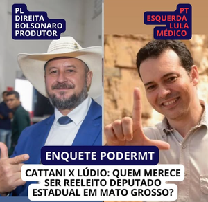Cattani x Lúdio: Quem merece ser reeleito deputado estadual de Mato Grosso?