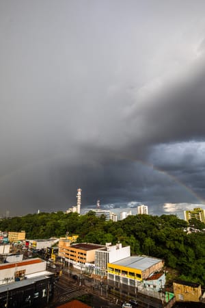 Alerta de tempestade e granizo coloca Cuiabá em atenção nesta quarta e quinta-feira