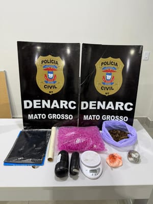 Polícia Civil prende investigado da Operação Valquíria que comandava tráfico na região Norte de MT