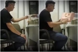 Presidente do DAE de VG aparece em vídeo recebendo maços de dinheiro