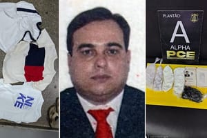 Advogado é flagrado com comprimidos, pó branco e três camisetas ao tentar entrar na PCE