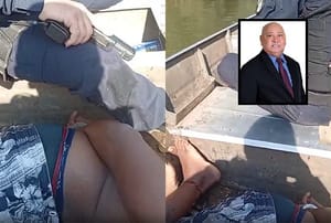 Vereador reage com cano de PVC a assalto e trio foge pelo Rio Paraguai