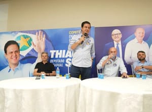 Deputado do MDB, Thiago Silva declara apoio a Pivetta