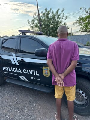 Polícia Civil prende suspeito de homicídio ocorrido em São José dos Quatro Marcos