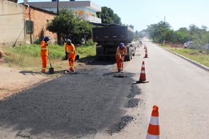 Várzea Grande intensifica operação asfáltica no Costa Verde e Jardim Maringá
