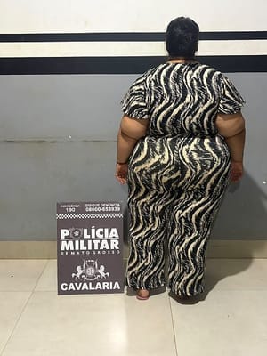 Mulher é presa por mandado e passa mal na delegacia em Nova Mutum