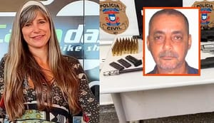 Vídeo mostra agressões de ex-marido contra empresária morta a tiros em Cáceres